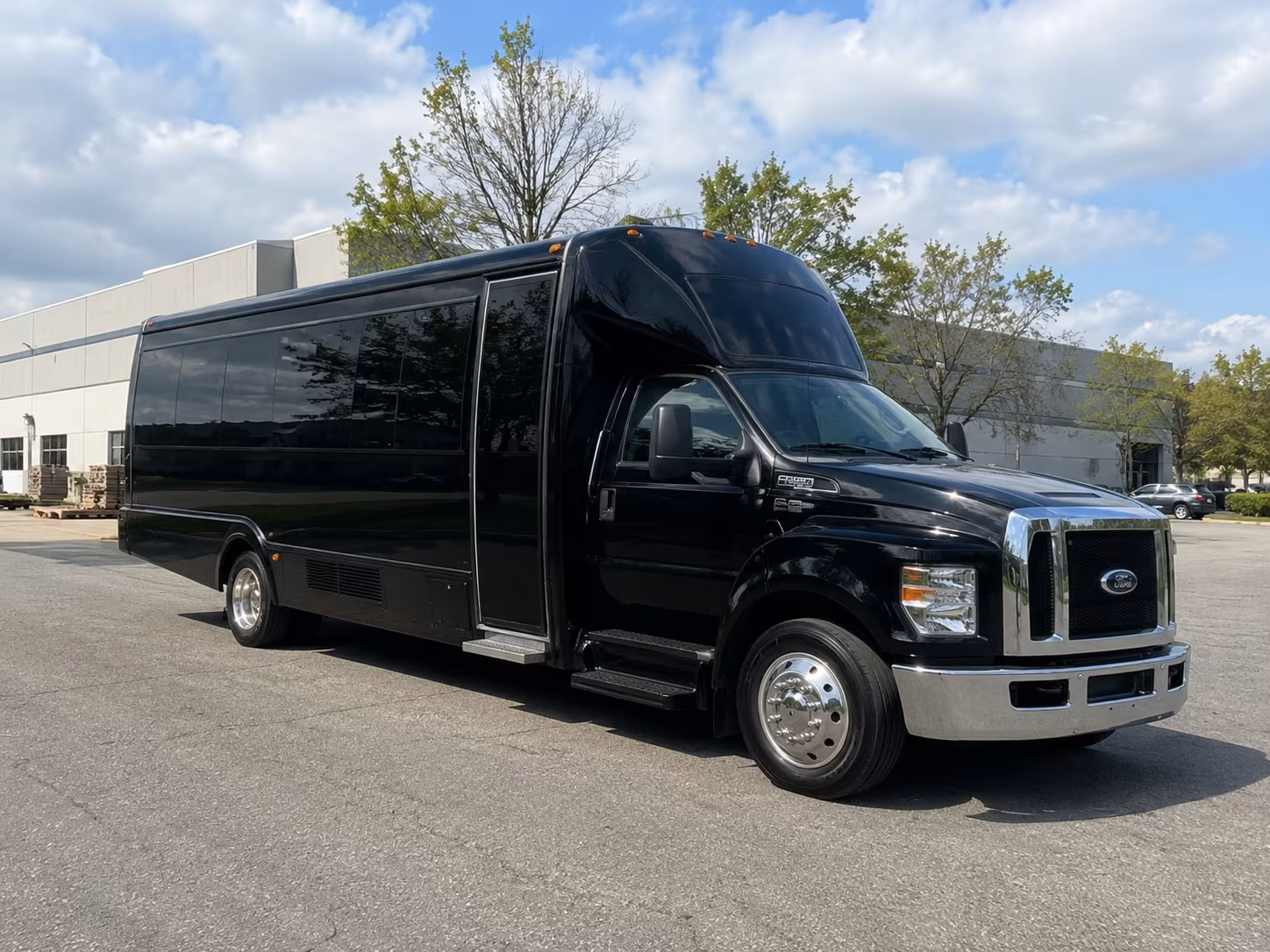 how the number of stops and hold time between them affect total bus rental cost in santa rosa