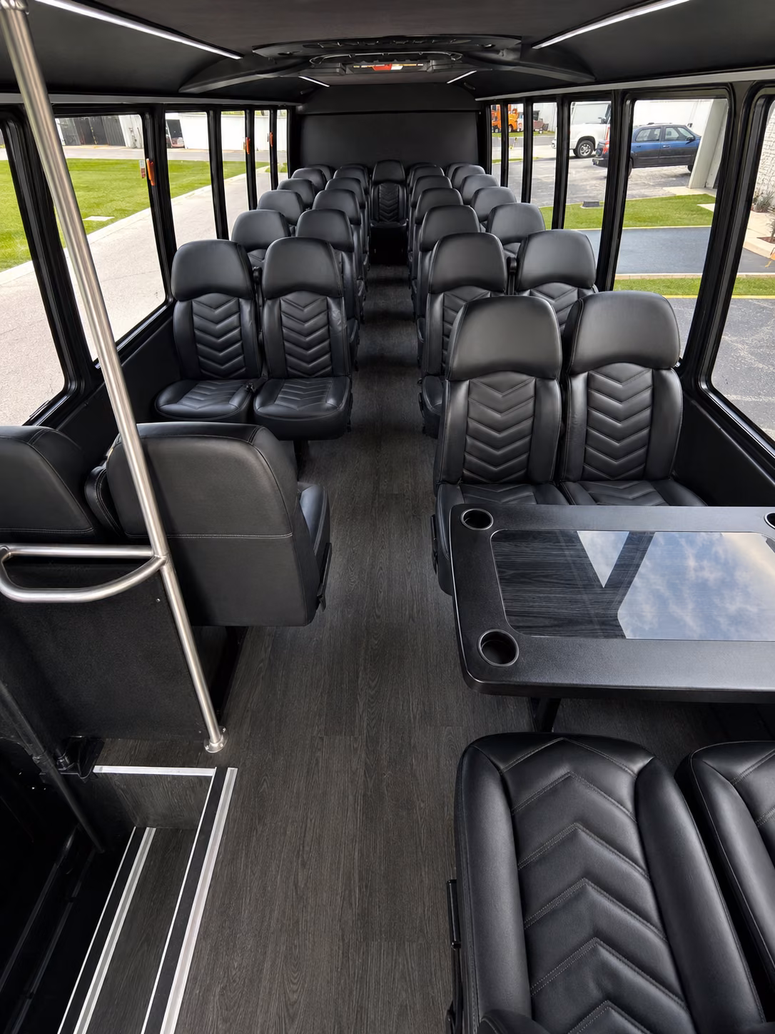 santa rosa corporate transportation onboard seating