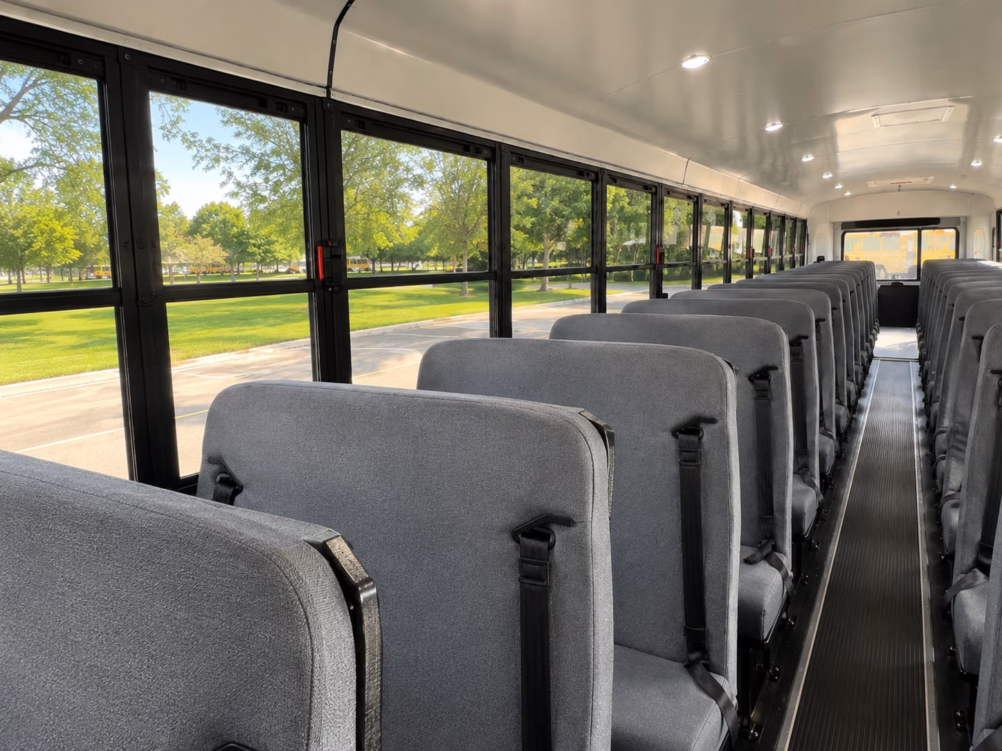 santa rosa school bus inside