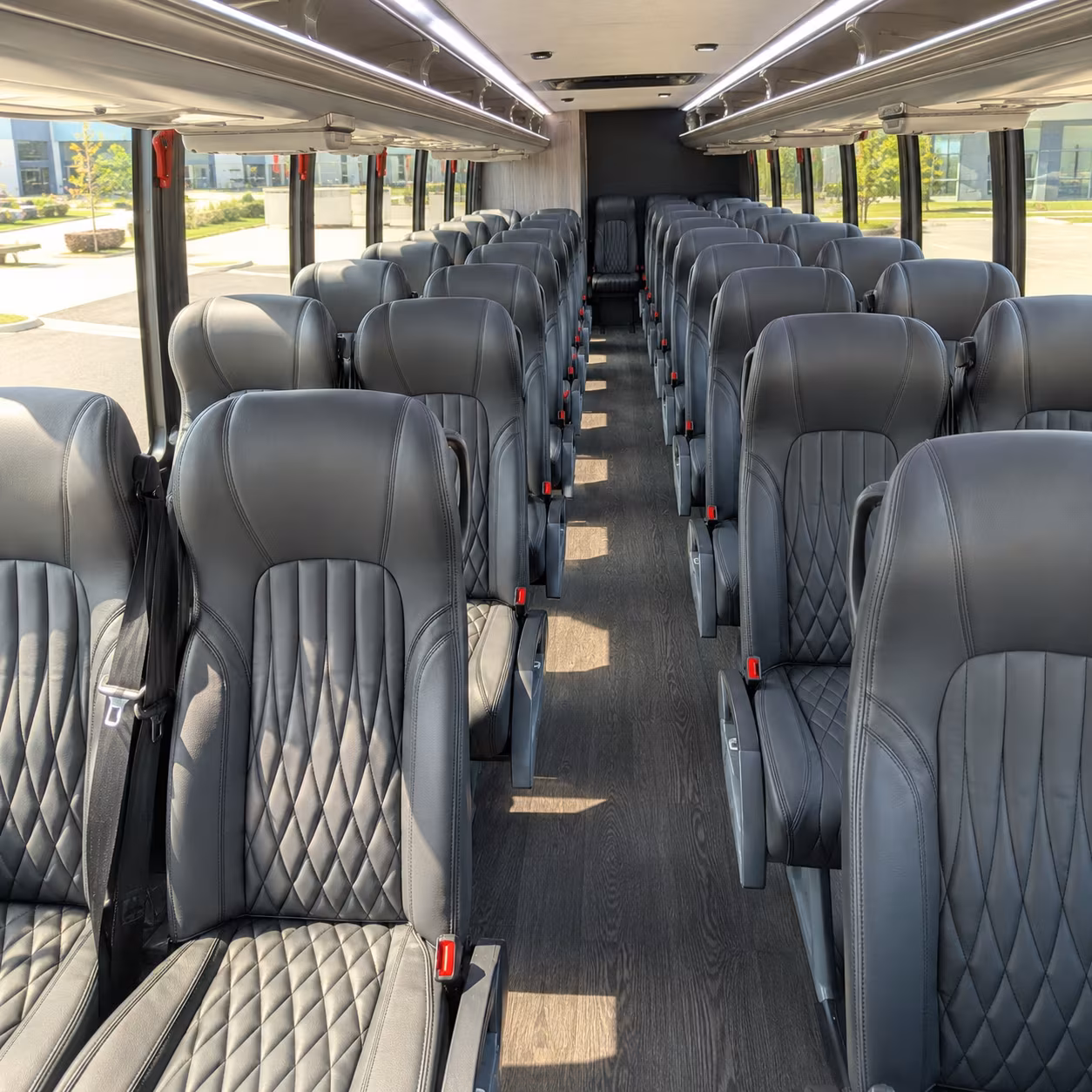 santa rosa sporting event transportation onboard seating