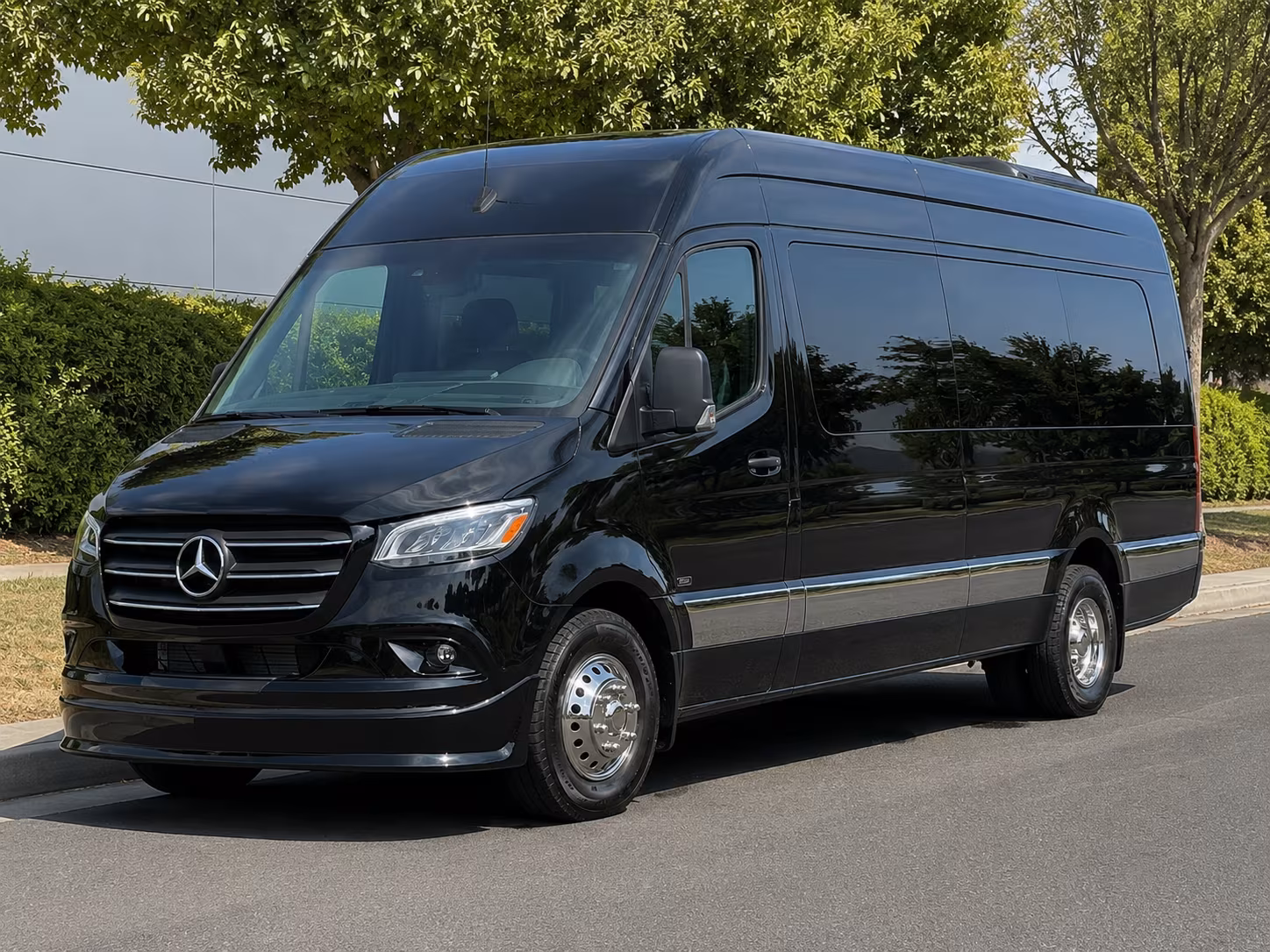 santa rosa sprinter van with driver